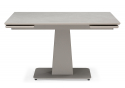 Керамический стол Мун 120(180)х80 carmen light gray / серый матовый