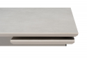 Керамический стол Мун 120(180)х80 carmen light gray / серый матовый