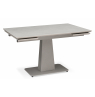 Керамический стол Мун 120(180)х80 carmen light gray / серый матовый