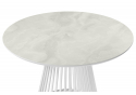 Керамический стол Нэнси 110 onyx bianco soft satin / белый