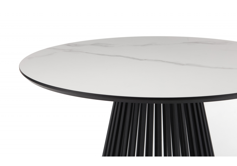 Керамический стол Нэнси 110 patagonoa bianco repose / черный