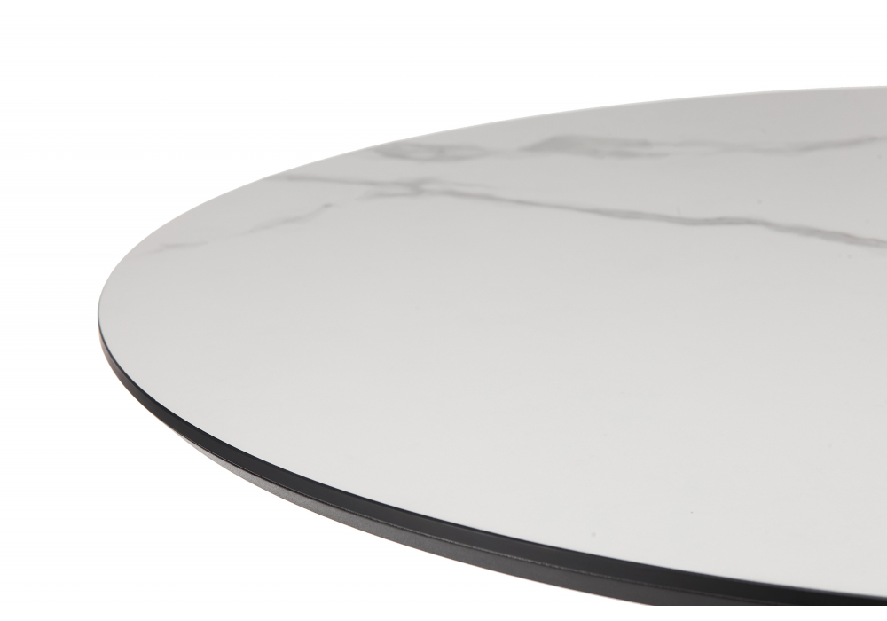 Керамический стол Нэнси 110 patagonoa bianco repose / черный