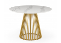 Керамический стол Нэнси 110 patagonoa bianco repose / золото
