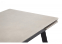 Керамический стол Норман 140(200)х80 carmen light grey / черный