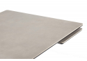 Керамический стол Памелла 140(200)х80 carmen light grey / черный