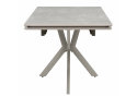 Керамический стол Пантон 120(180)х80 carmen light gray / серый матовый