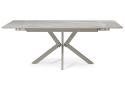 Керамический стол Пантон 120(180)х80 carmen light gray / серый матовый