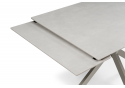 Керамический стол Пантон 120(180)х80 carmen light gray / серый матовый