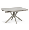 Керамический стол Пантон 120(180)х80 carmen light gray / серый матовый