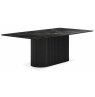 Керамический стол Ривера 220x110 flint nero sahara / черный
