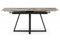 Керамический стол Силлем 120(180)х80 риальто светлый / черный