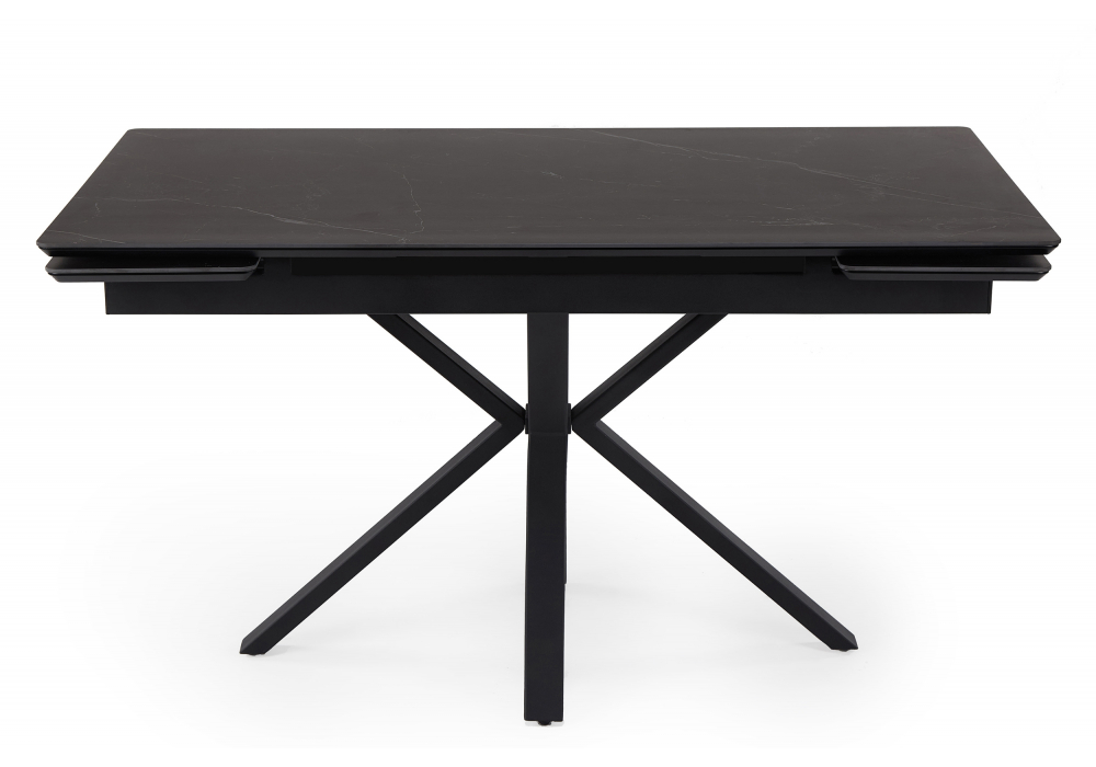 Керамический стол Старлайт 120 (180) х 80 shakespeare black / черный