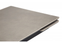 Керамический стол Старлайт 140 (200) х 80 carmen light grey / черный