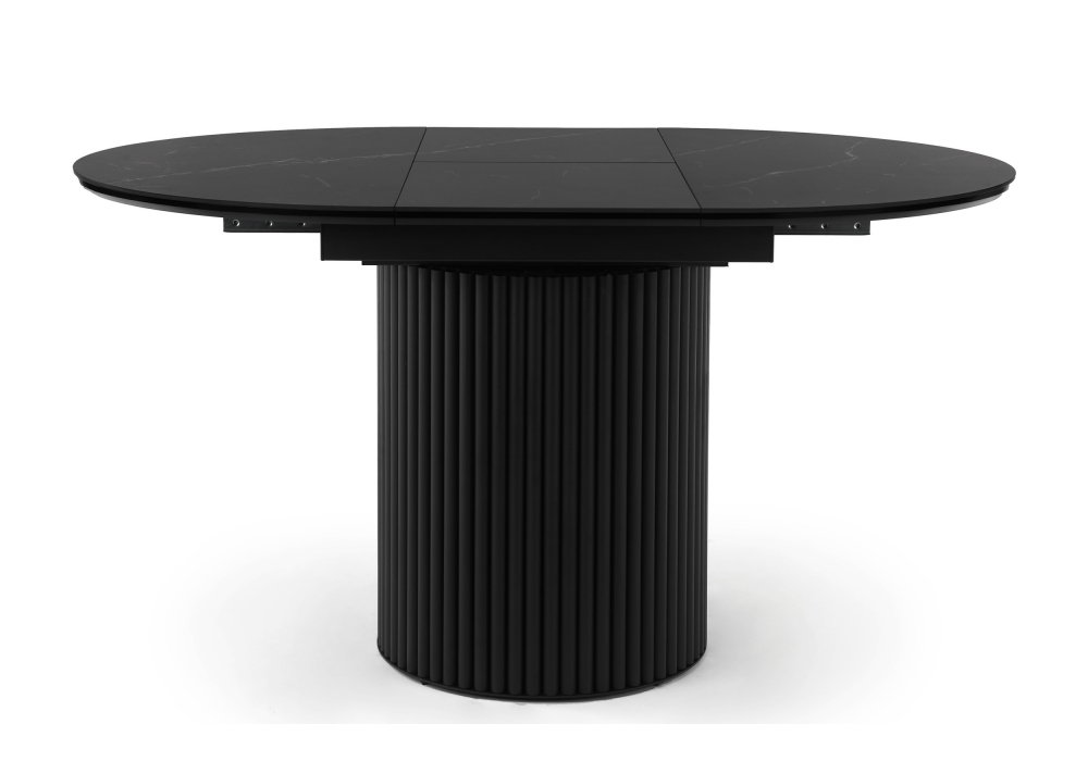 Керамический стол Стивен 100(140) shakespeare black / черный