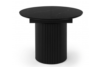 Керамический стол Стивен 100(140) shakespeare black / черный