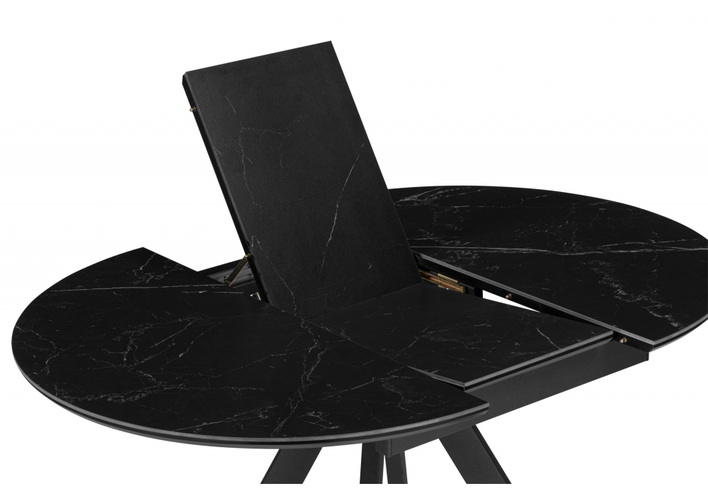 Керамический стол Трейси 90 shakespeare black / черный