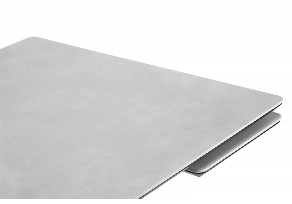 Керамический стол Вилли 120(180)х80 сarmen light grey / черный