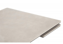 Керамический стол Вилли 120(180)х80 сarmen light grey / черный