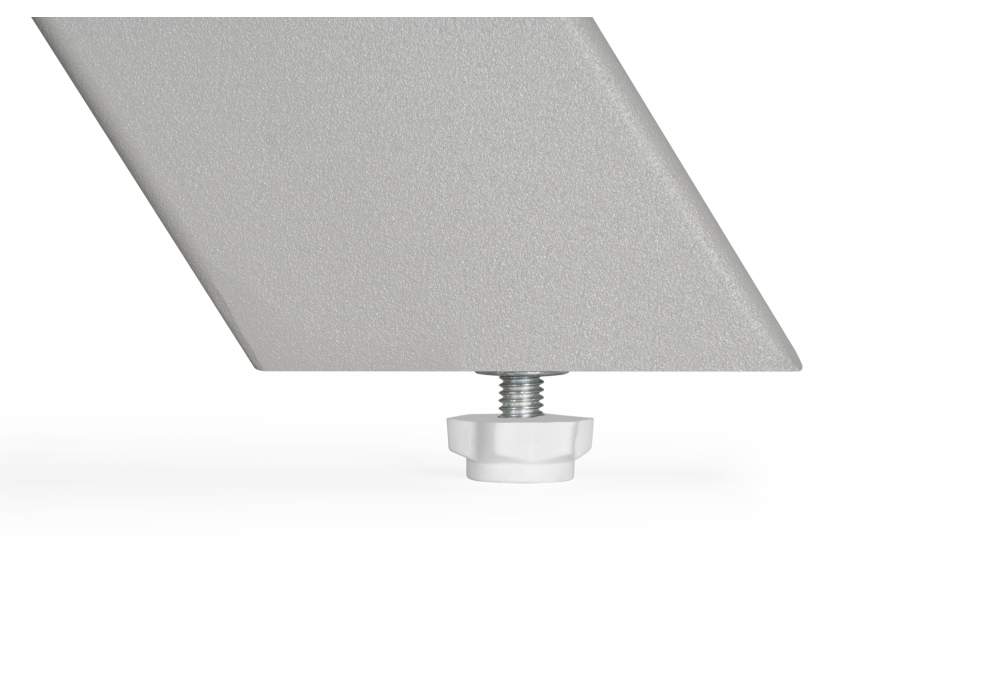 Керамический стол Вилли 140(200)х80 белый мрамор snow white / серый