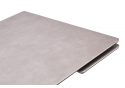 Керамический стол Вилли 140(200)х80 carmen light grey / черный
