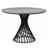 Керамический стол Вивиен 110 dolmen cris sahara / черный