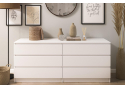 Комод Мадера К6М белый