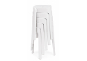 Комплект из тубурет BOVEL White, 4 шт