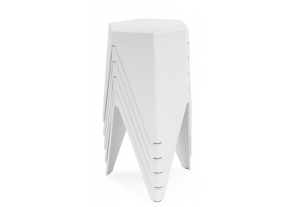 Комплект из табурет KORNER White, 4 шт