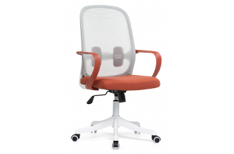 Компьютерное кресло Bust gray / red / white