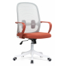 Компьютерное кресло Bust gray / red / white