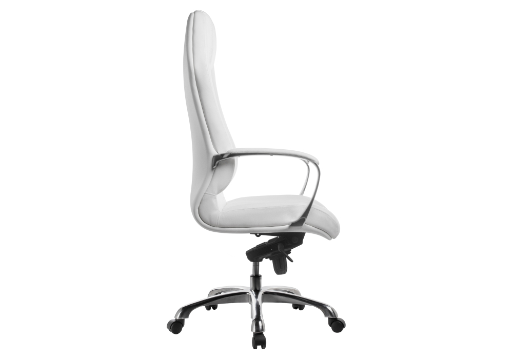 Компьютерное кресло Damian white / satin chrome