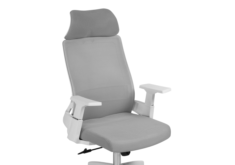 Компьютерное кресло Flok gray / white