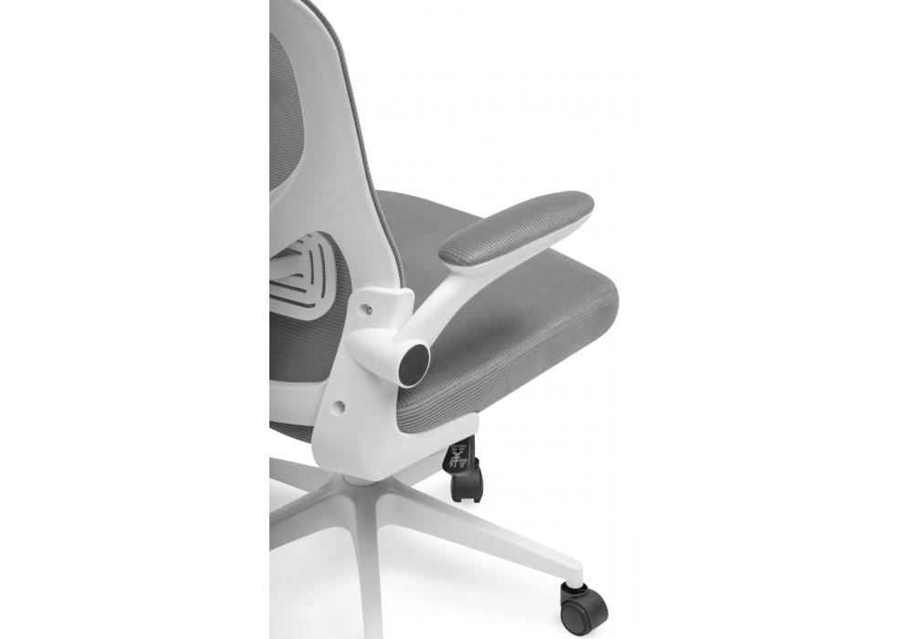 Компьютерное кресло Konfi dark gray / white