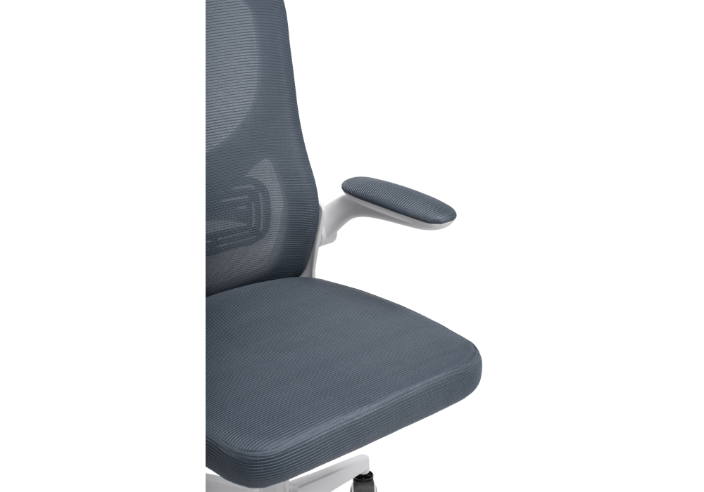 Компьютерное кресло Konfi dark gray / white