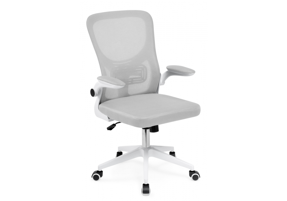 Компьютерное кресло Konfi light gray / white