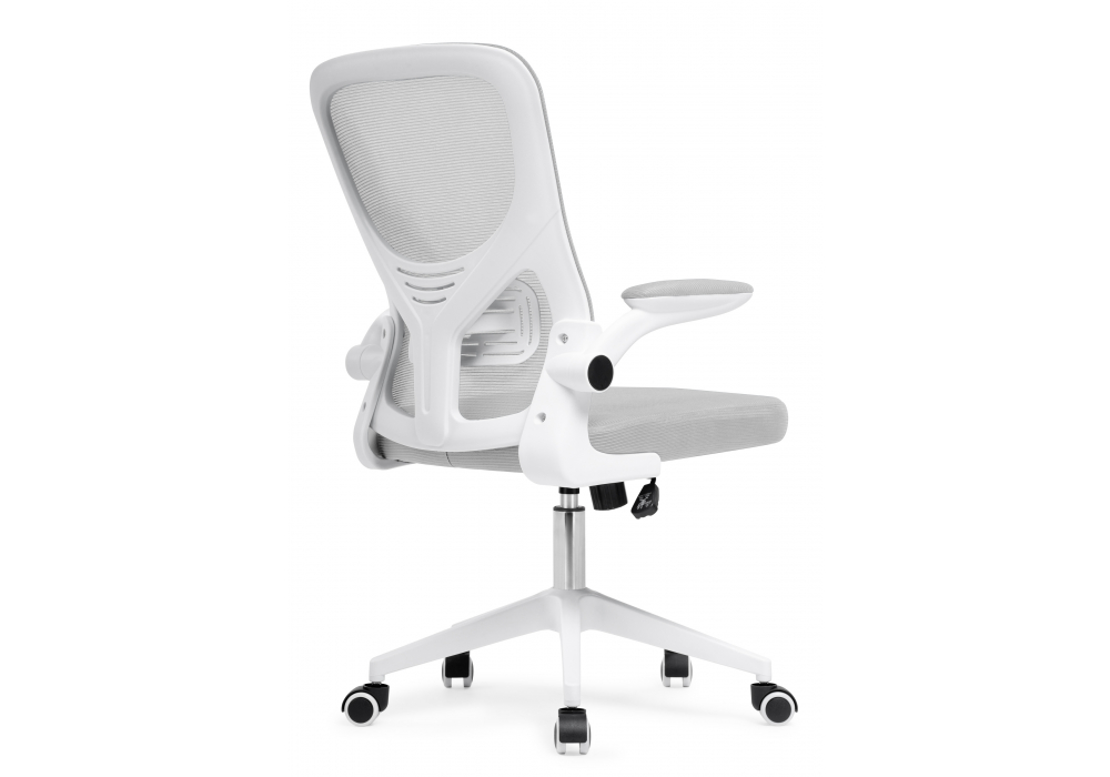 Компьютерное кресло Konfi light gray / white