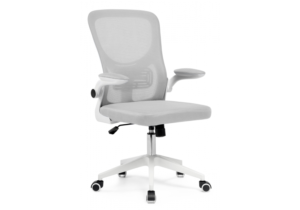 Компьютерное кресло Konfi light gray / white