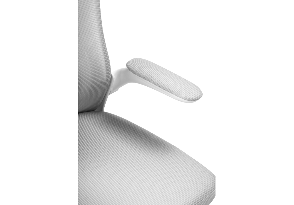 Компьютерное кресло Konfi light gray / white