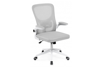 Компьютерное кресло Konfi light gray / white