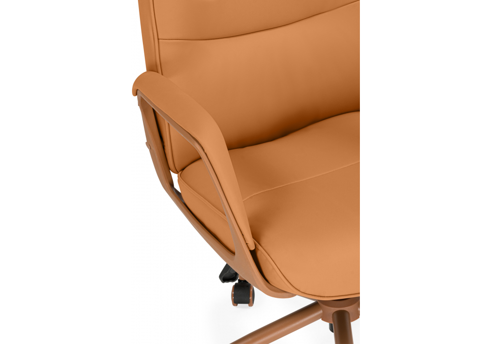 Компьютерное кресло Modena экокожа оранжевый