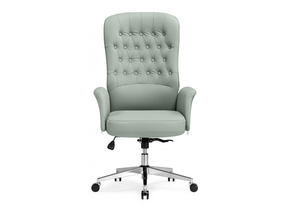 Компьютерное кресло Oxford светло-серый / хром