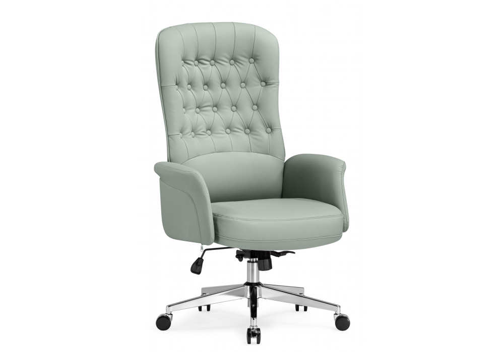 Компьютерное кресло Oxford светло-серый / хром