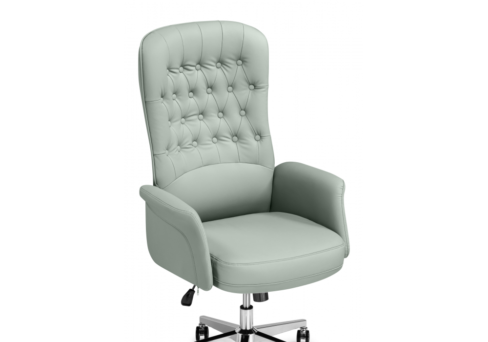 Компьютерное кресло Oxford светло-серый / хром
