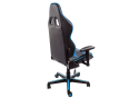 Компьютерное кресло Racer черное / голубое