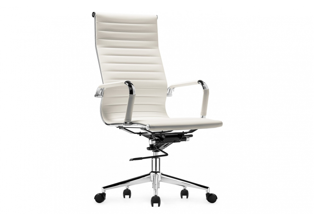 Компьютерное кресло Reus экокожа white