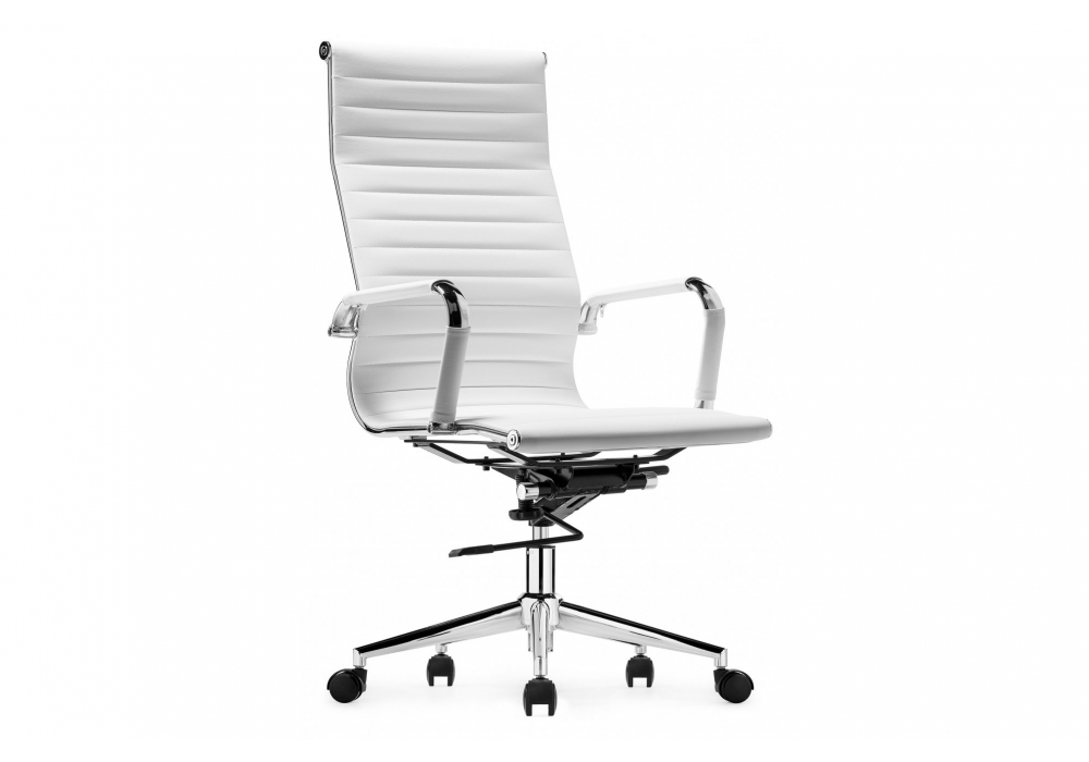 Компьютерное кресло Reus экокожа white