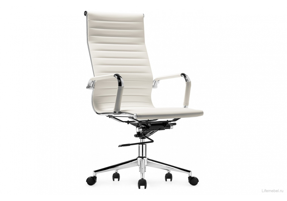 Компьютерное кресло Reus экокожа white