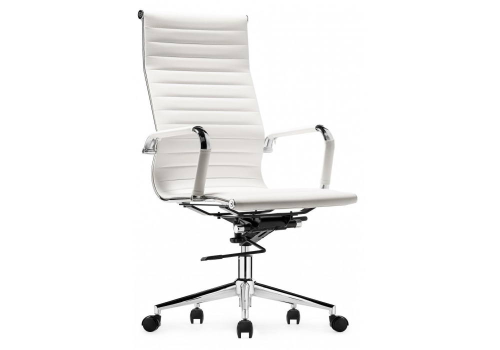 Компьютерное кресло Reus экокожа white