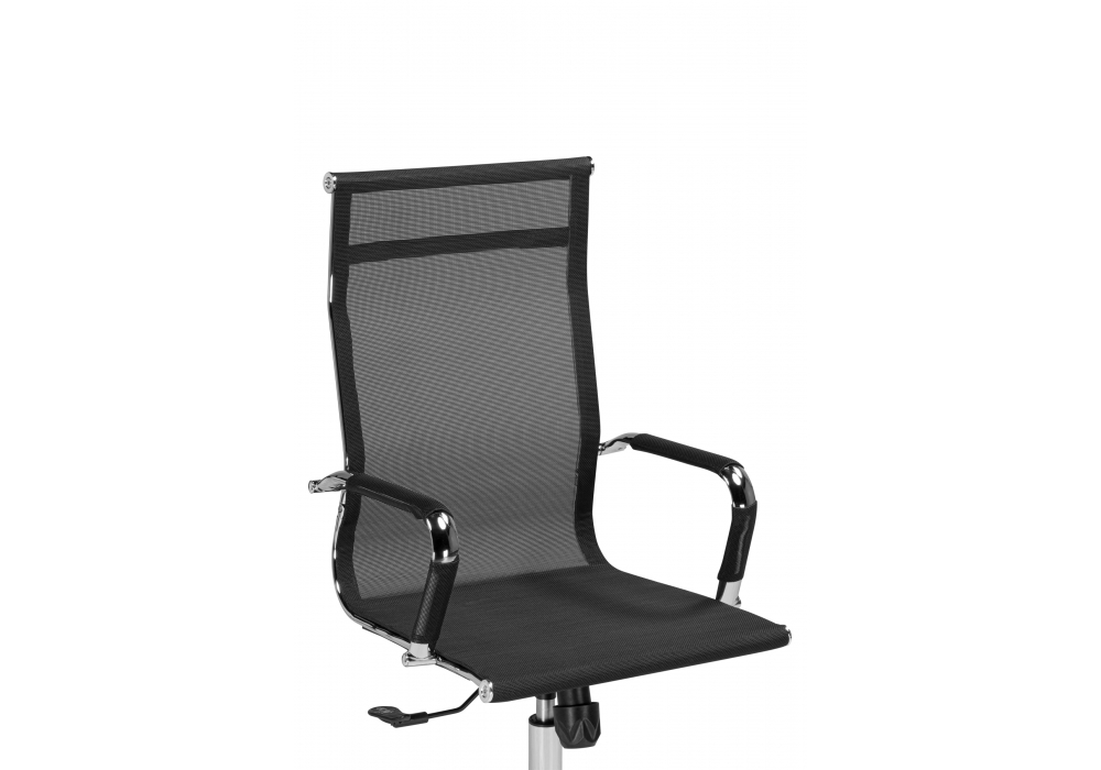 Компьютерное кресло Reus сетка черный / хром