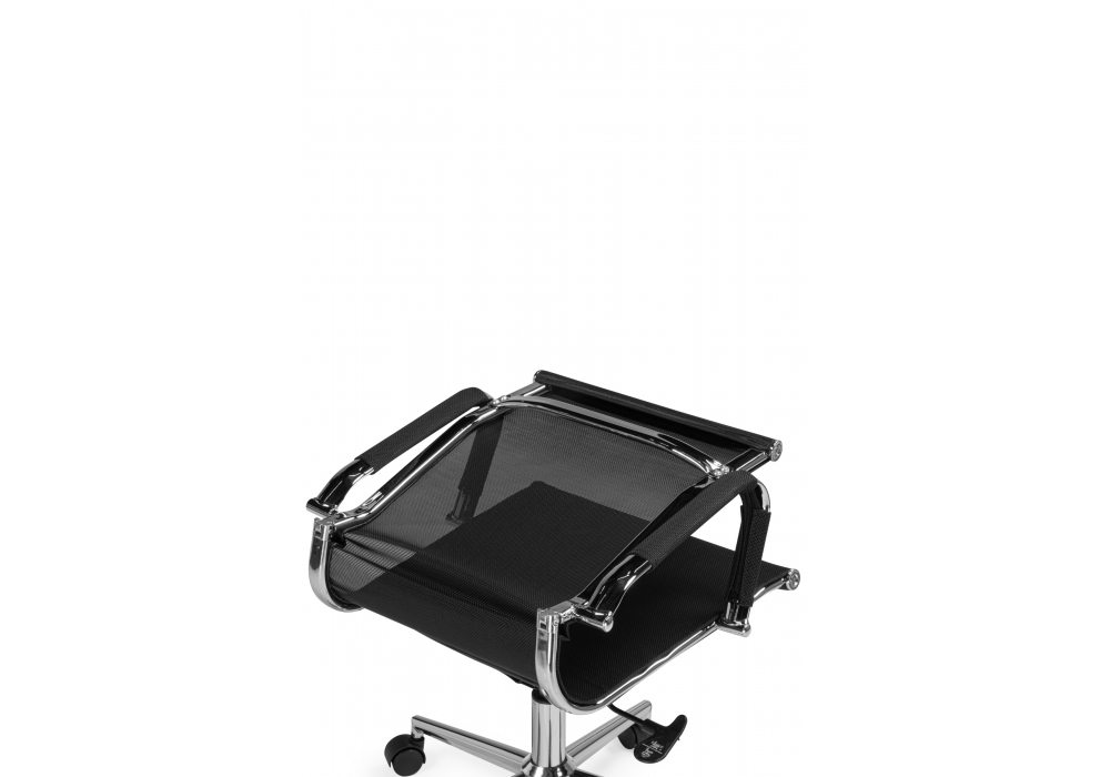 Компьютерное кресло Reus сетка черный / хром